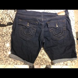 True Religion men’s jean shorts. Size 42
